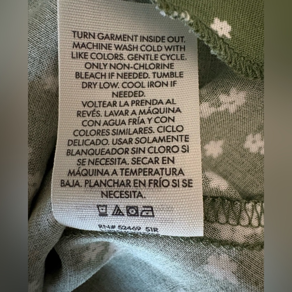 No Boundaries Size Small Green Brown Floral Woven Ruffle Tops Lot of 2 New ^ - Picture 9 of 16